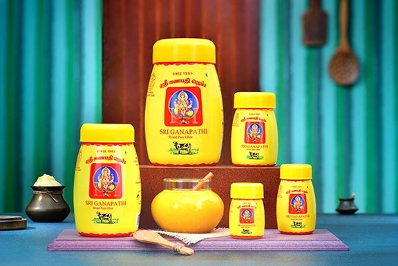 Pure traditional ghee supplied in Salem for home cooking weddings pooja events and festive preparations