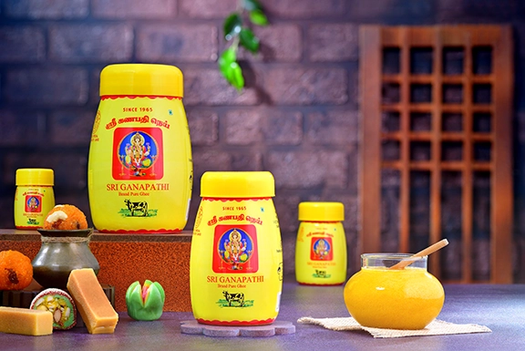 Premium ghee supplier for hotels and restaurants in Kumbakonam for authentic taste.