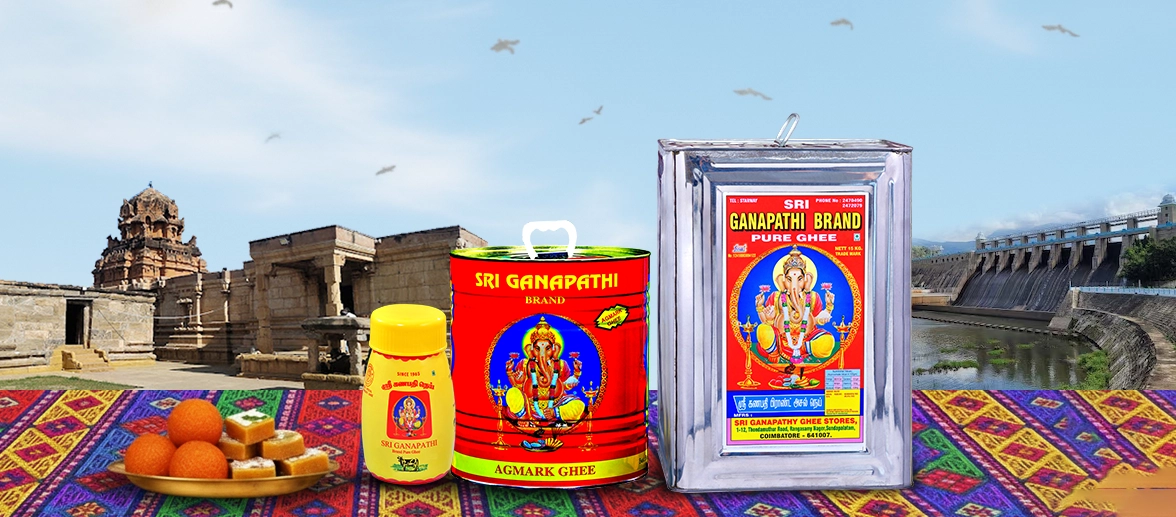 Buy pure desi cow ghee in Tiruppur. Agmark & FSSAI certified, ideal for daily cooking and festivals.