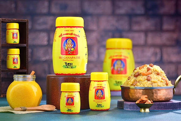 Bulk pure cow ghee for Tirunelveli weddings, catering and festival cooking